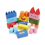 Toys - WOODEN BUILDING BLOCKS - KIKKERLAND