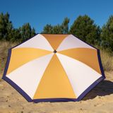 Objets design - Parasol de plage- Duetto jaune crème - Klaoos - KLAOOS