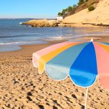 Design objects - Terrace Parasol - Luluzi Floral - Klaoos - KLAOOS