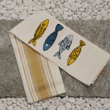 Linge d'office - Torchon de cuisine DUE FRAGOLE - BUSATTI 1842