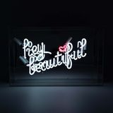 Decorative objects - 'Hey Beautiful' Acrylic Box Neon Light - LOCOMOCEAN