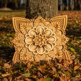 Other wall decoration - Wood Mandala, Apartment Decor - BHDECOR