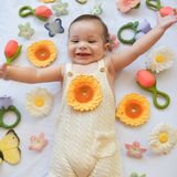 Toys - Teethers Flowers & Butterflies - OLI&CAROL FRANCE