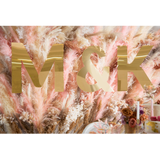 Decorative objects - Mirror letters, gold, 15-88 x 60-61 cm - PARTYDECO