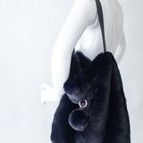 Sacs et cabas - Sac et cabas en Fausse Fourrure - MAISON EVELYNE PRÉLONGE FRANCE
