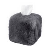 Decorative objects - Faux Fur Tissue Box Cover - MAISON EVELYNE PRÉLONGE FRANCE