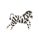 Gifts - Foil balloons Zebra, 115x85 cm, mix - PARTYDECO