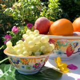 Platter and bowls - Melamine salad bowls - LES JARDINS DE LA COMTESSE