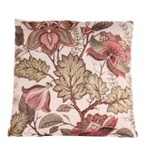 Coussins - Coussin 45x45 cm Fleur rose vert - DUTCH STYLE BY BAROQUE COLLECTION