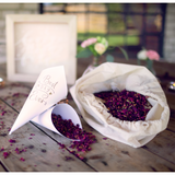 Floral decoration - Natural confetti - dried petals, mix, 400g - PARTYDECO