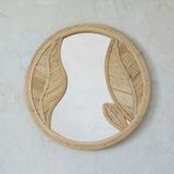 Hotel bedrooms - Rattan Mirror - MAHE HOMEWARE