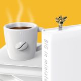 Stationery - Bee Bookmark - METALMORPHOSE