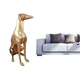 Sculptures, statuettes and miniatures - Dog Greyhound - GRAND DÉCOR