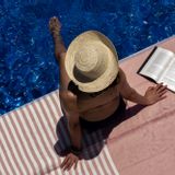 Serviettes de bain - Capsule FEU - Beach Textile - N S I J A