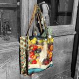 Bags and totes - Shopping bag "Peppers – Tomatoes" - MARON BOUILLIE