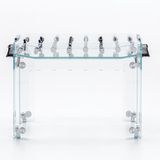 Autres tables - Teckell Cristallino Transparent / Black - TECKELL