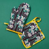 Potholders - Kitchen set: glove and pot holder - LES TOURISTES