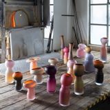 Design objects - Fungus, Medium size, Orange and beige - DAVID VALNER STUDIO