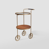 Trolleys - "LOLA" BAR CART - ALESSANDRA DELGADO DESIGN