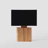 Desk lamps - "LIGNA" TABLE LAMP IN SOLID WOOD - ALESSANDRA DELGADO DESIGN