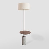 Floor lamps - GIRO MINIMALIST FLOOR - ALESSANDRA DELGADO DESIGN