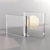 Quincaillerie d'art - Présentoir médaille - Plexiglas Diamètre de la pièce de 4 à 5 cm - LA BULLE