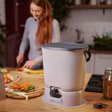 Kitchens furniture - Garden composter - BOKASHI ORGANKO ESSENTIAL + BASE (grey) - Plastics Recycling Awards Finalist - PLASTIKA SKAZA - EXCEEDING EXPECTATIONS