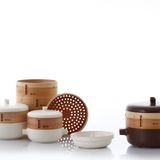 Stew pots - Steamer set, Extra Large Set (Steamer Pot + 1 Basket) - JIA