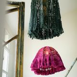 Objets de décoration - DES SUSPENSIONS - ROSE VELOURS