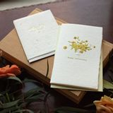 Stationery - Sculpture Handmade Paper Letterpress Card - OBLATION PAPERS AND PRESS
