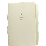 Papeterie - Journal de gratitude en papier fait main - OBLATION PAPERS AND PRESS