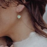 Jewelry - Mini leaf earring - NACH