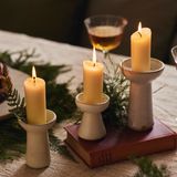 Other Christmas decorations - Handmade Stone Pillar Candle Holder - FLECK