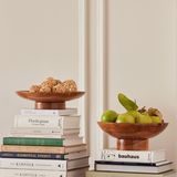 Platter and bowls - Handmade Acacia Wood Raise Decorative Bowl - FLECK