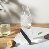Kitchen utensils - Glass jugs & bottles with Binchotan activated carbon filter - BLACK+BLUM EUROPE