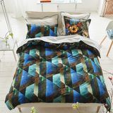 Bed linens - Minakari Cobalt - Cotton Sateen Bed Set - DESIGNERS GUILD