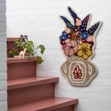 Design carpets - Flower vase rug - BONGUSTA