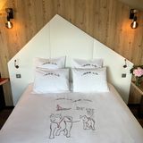 Bed linens - Sledge dog duvet cover - VAGABONDE INTERNATIONAL