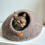 Accessoires animaux - Cocon pour chat, grotte pour chat , couchage pour chat , dodo pour chat , panier pour chat , igloo, niche pour chat , lit, cabane, maison pour chat - COCOON PARIS