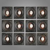 Decorative objects - Set of 12 small intaglios Frames - ATELIERS C&S DAVOY