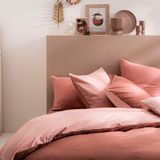 Bed linens - Bons Jours Terracotta / Poudre - Duvet Set - ESSIX