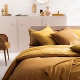 Bed linens - Bons Jours Curry / Savane Étincelle - Duvet Set - ESSIX