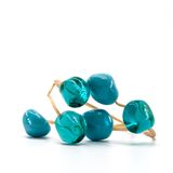 Gifts - Chania artisan 18k gold plated Murano glass bracelet - CHAMA NAVARRO
