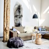 Comforters and pillows - DYRESKINN®Icelandic Rug (2 skins) Black 80-85cm - DYRESKINN