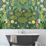 Wallpaper - Jardin d'Eau Panel - ETOFFE.COM