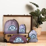 Accessoires de voyage - Kit à partir de sacs pour Femme "Terracotta" - LOOPITA