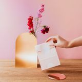Coffrets et boîtes - Emballage cadeau réutilisable : pochette RED ALERT zéro déchet - LOVALOVA