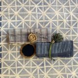 Table cloths - Indigo Shibori Tablecloth by Tharangini Studio - NEST