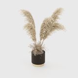 Vases - Petit pot de fleurs doré - LASKASAS