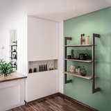 Bookshelves - Giostra-C wall-mounted bookshelf - DAMIANO LATINI